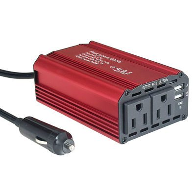 Un buon prezzo. Universal Socket Car Power Inverter 300W 12V 220V Modified Sine Wave Converter Adapter for Laptop Phone USB Charging in linea