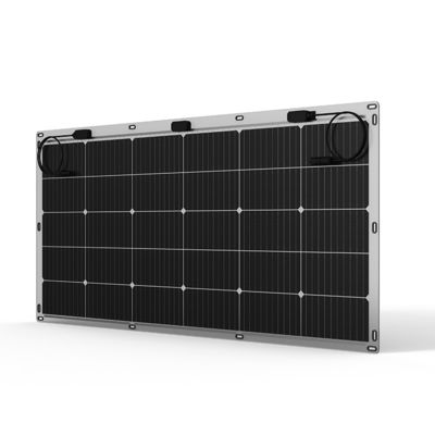 Un buon prezzo. Potente pannello solare mono flessibile a pellicola sottile da 100 Watt 156,75 mmx156,75 mm in linea