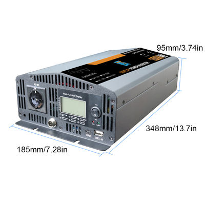 Un buon prezzo. Invertitore solare off-grid da 1kW 12V/24V DC a 110V AC Pure Sine Wave in linea