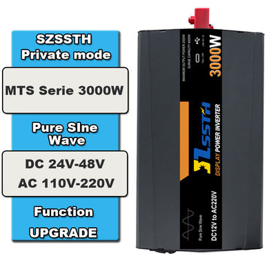 Off Grid Pure Sine Wave Power Inverter 3KW Socket personalizzato 50Hz 60Hz