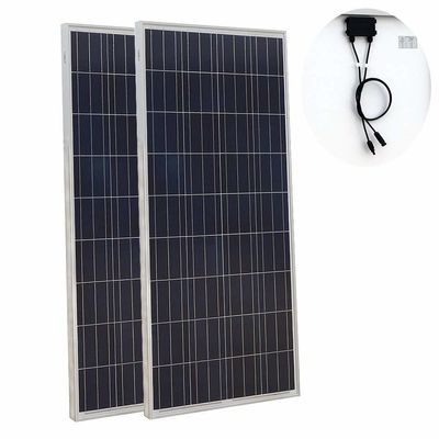 Un buon prezzo. Personalizza tensione DC24V 48V pannello solare poli 200W 300 400 Watt pannello solare in linea