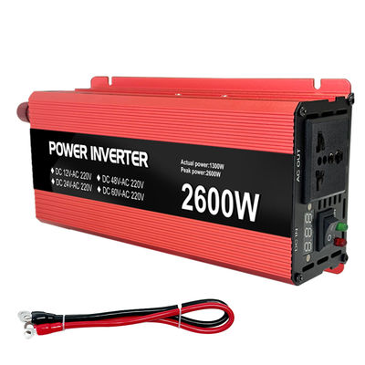 1000W 1600W 2300W Power Inverter 12v 24v 48v 60v To 110v 220v Pure Sine Wave Car Solar Inverter Output Frequency 50Hz/60Hz