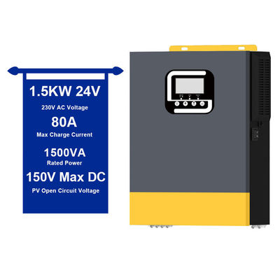 Protezione da sovraccarico 1.5KVA 1500W Inverter solare Controller di carica MPPT 40A integrato