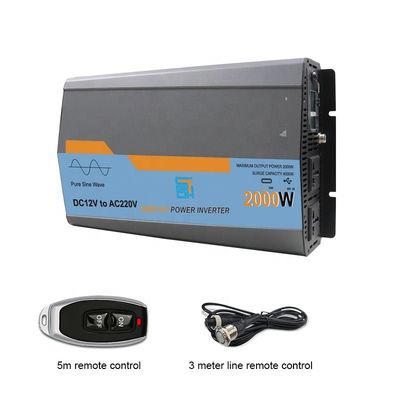 2kw 2000W Puro caricabatterie a onde sinusoidali Invertitore Alta tensione Taglio di portata 14,8V/31V