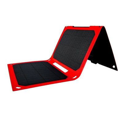 Mini pannelli solari portatili da 18W a prova d'acqua doppio caricabatterie USB per attività all'aria aperta