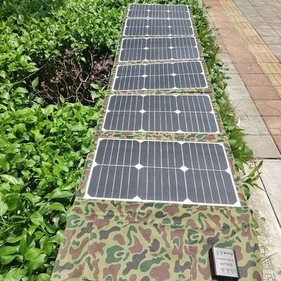 Pannello solare pieghevole portatile 120w 100w pannello solare pieghevole per escursioni all'aperto