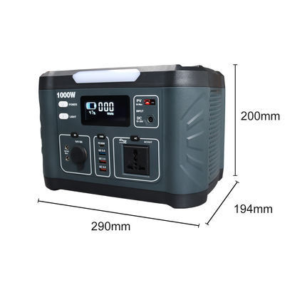 Un buon prezzo. 3.7V 216000mAh Lifepo4 Portatile Power Station 799.2wh / 1000w Power Bank in linea