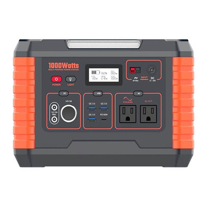 AC220v/240v/110v 1000W Centrale elettrica portatile Smart Emergency Generator di energia solare