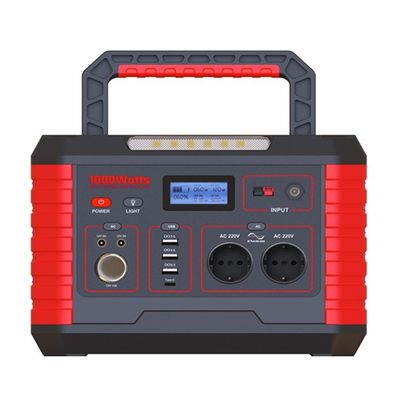 OEM 1000 Watt Portatile Power Station TYPE-C Output QC3.0 18W Per la ricarica rapida