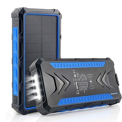 Carica rapida con energia solare senza fili Batteria 30000mAh Alta capacità