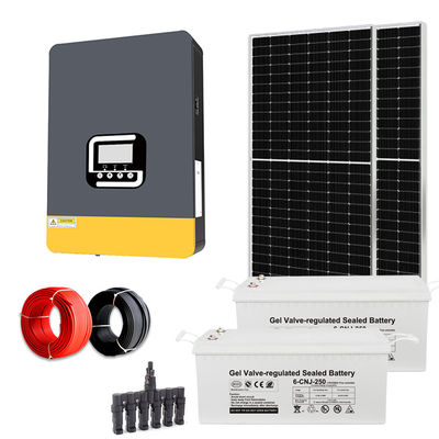 Un buon prezzo. 5KW Off Grid Home Hybrid Solar Energy Systems Kit di pannelli solari da 5000w in linea