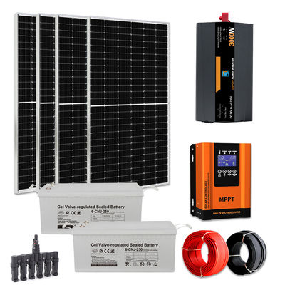 50Hz/60Hz 3000W Sistema di pannelli solari per la casa fuori rete 3kw Inverter Sistema di energia solare