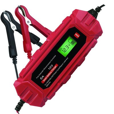 Caricabatterie per auto a piombo acido impermeabile 2A 6A 6V/12V