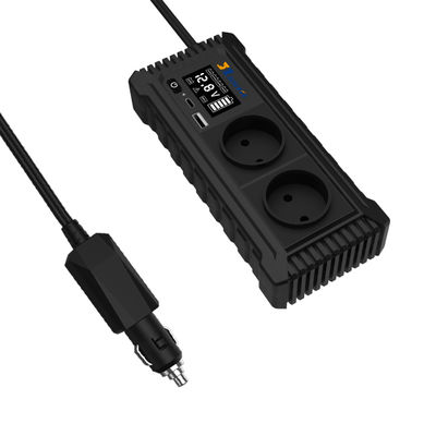 200W Portatile 12V a 110V 220V Pure Sine Wave Auto Power Inverter