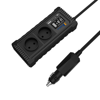 Invertitore di potenza per auto da 12V a 110V con USB e tipo C