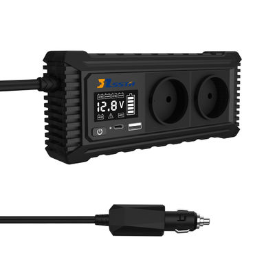 200W 12V DC a AC 110V 220V Pure Sine Wave Car Power Inverter con 92% di potenza disponibile e frequenza di uscita di 50Hz
