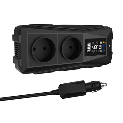 Piccolo inverter di potenza per auto da 12V a 110V con potenza nominale USB di tipo C