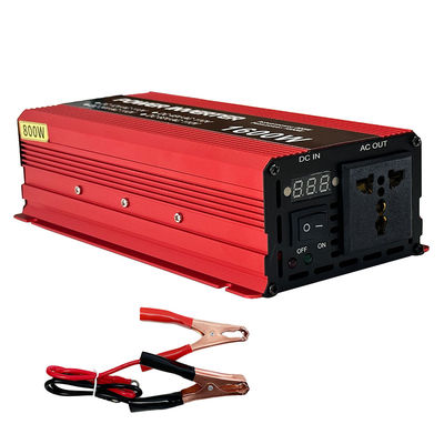 Compatto 800W 1000W 1300W Peak Pure Sine Wave Power Inverter per sistemi 12V 24V 48V 60V