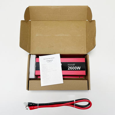 Un buon prezzo. 28.9CM*11.1CM*5.88CM 2600W Pico 12V 24V 48V 60V DC a AC Off Grid Power Inverter per prestazioni durature della rete SDK in linea