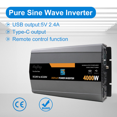 Un buon prezzo. 4000 W Pure Sine Wave Power Inverter – DC 12V/24V/48V to AC 110V–240V in linea