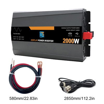 Inverter solare off-grid a onda sinusoidale pura 3KW 24V 220V con spina EU