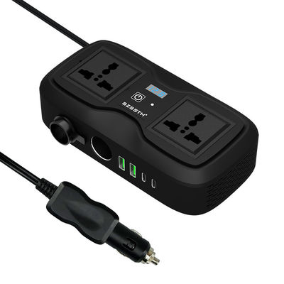 Un buon prezzo. GaN Power Driver Pro: Inverter per auto 400W con 2 prese di corrente alternata e doppi caricabatterie USB PD. in linea